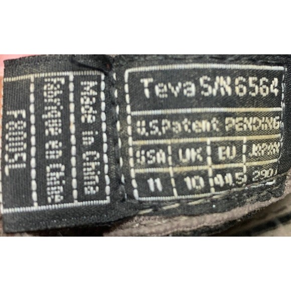 Teva Sandals Men's 11 Camden Hiking Multi Sports Fisherman Brown Leather - Picture 6 of 6